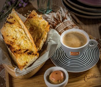 Café da manhã simples.